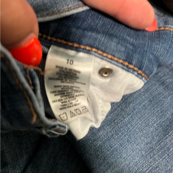 Women’s Aeropostale Jeggings Ripped w/ patches - Picture 4 of 5